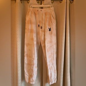 Playboy x Missguided Tie Dye Joggers / Sweatpants Size 4